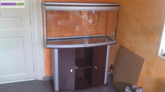 Aquarium ambiance horizon 100 wengé