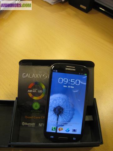SAMSUNG GALAXY SIII - Noir 16Go