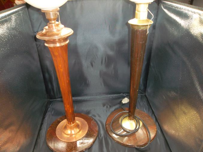 2 lampes Mazda année 30/50