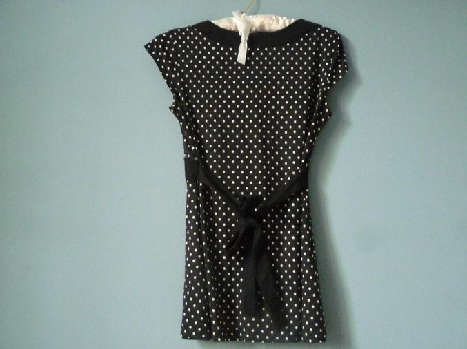 Haut femme tunique la city à pois M ou 38 TBE