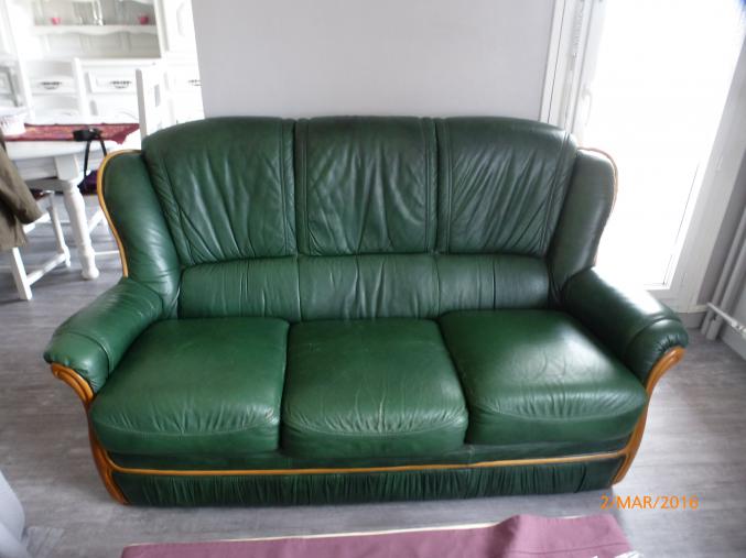 Canape cuir