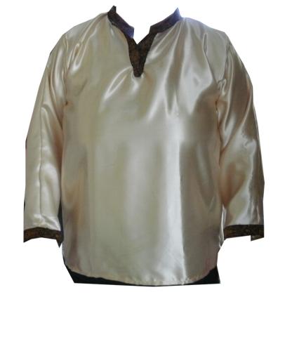 Tunique chemise medievale en satin