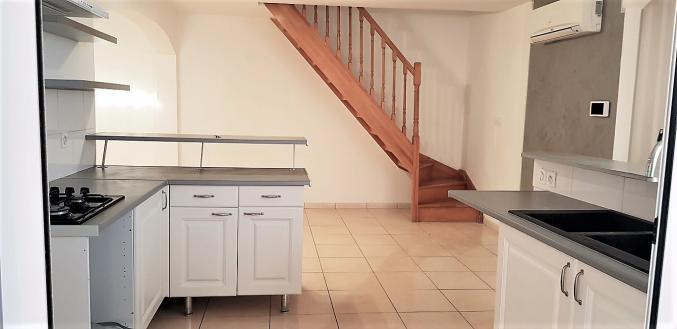 MAISON DE VILLE RENOVEE F 5+ LOGGIA+APPT T2 PROCHE MER