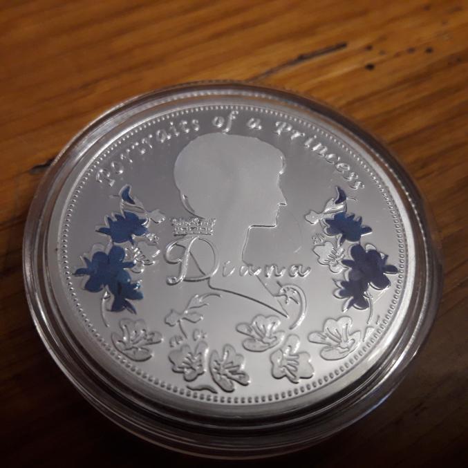 United Kingdom , Médaille, Portraits de la Princesse Diana