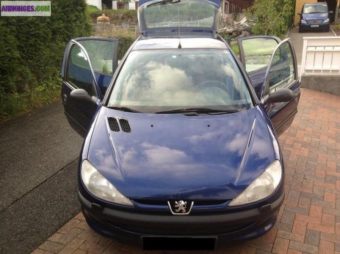 Urgent Peugeot 206, 5 portes