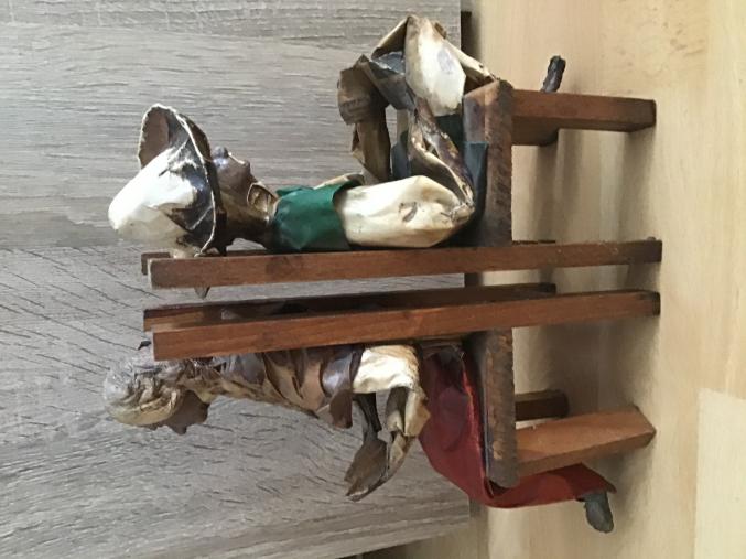 Santon papier mâché 