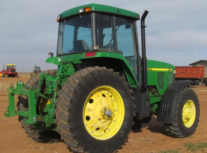 2002 John Deere 7610 tracteur