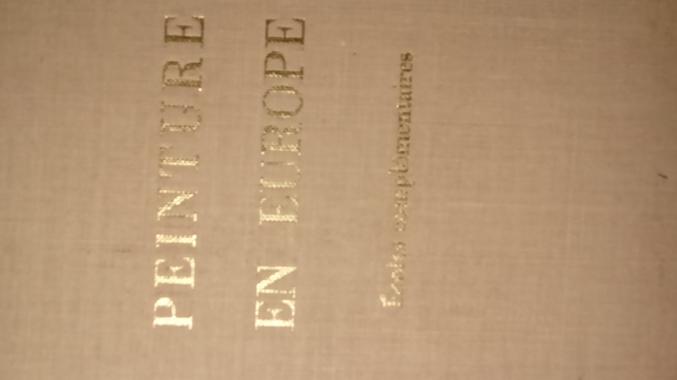 PEINTURE EN EUROPE