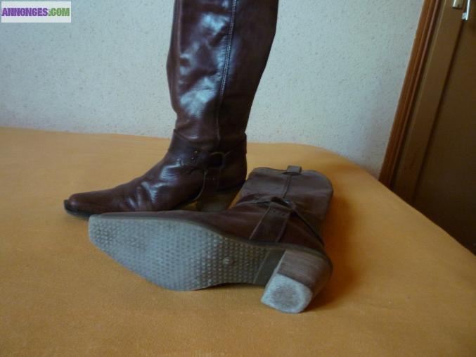 Bottes en cuir 39/40