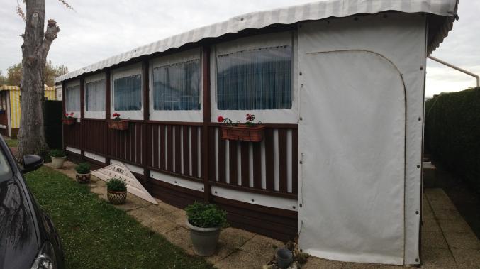 BACHE TERRASSE MOBIL HOME