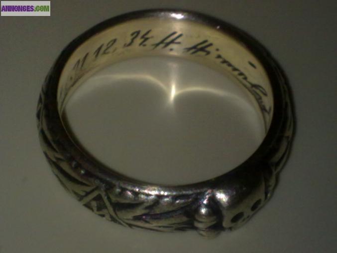 Totenkopf Ring Elite Anneau Alliance Tête De Mort