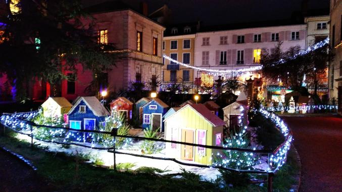 Illuminations fêtes de fin d'année à Roanne