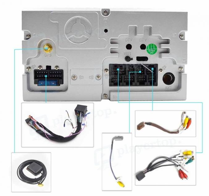 AUTORADIO 2 DIN UNIVERSEL GPS ANDROID