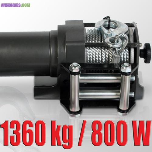 Treuil électrique 12V avec télécommande Neuf