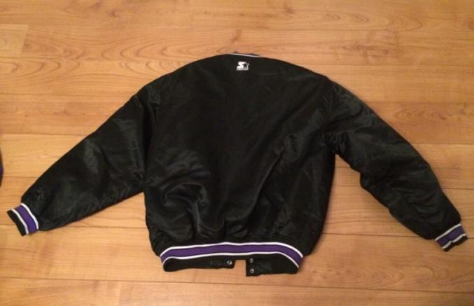 Blouson STARTER LAKERS Los Angeles  Noir taille XL