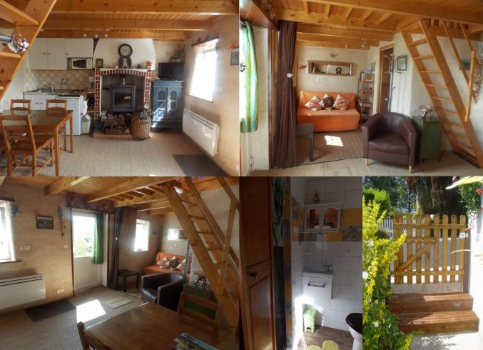 Chaleureux petit gite 2 personnes Monts d'Arrée, 30 min mer