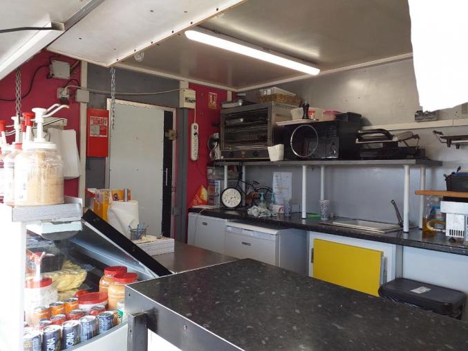 Friterie sur emplacement 