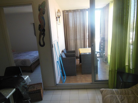 Loue T2le grau du roi parking et piscine prive