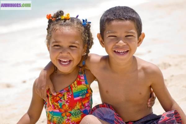 Garde vos enfants dans tout le nord atlantique