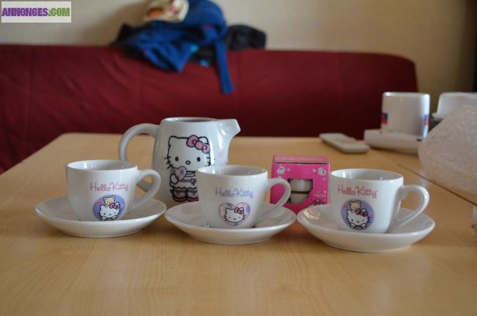 Lot vaisselle Hello Kitty