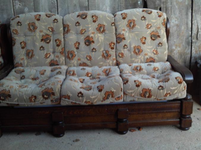 Canapé lit+fauteuils