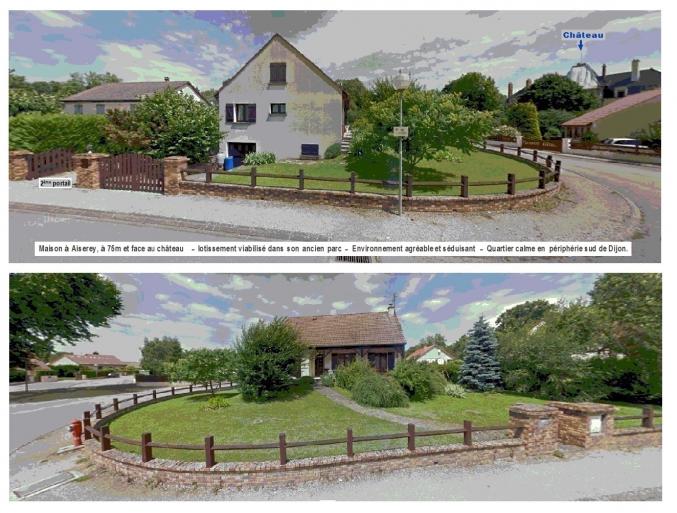 Maison en périphérie sud de Dijon à Aiserey