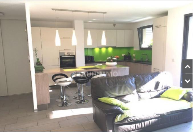 Hegenheim Appartement 3 pièces de 71 m² avec jardin privatif et garage