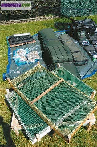 EXCEPTIONNEL LOT COMPLET DE PECHE A LA CARPE !