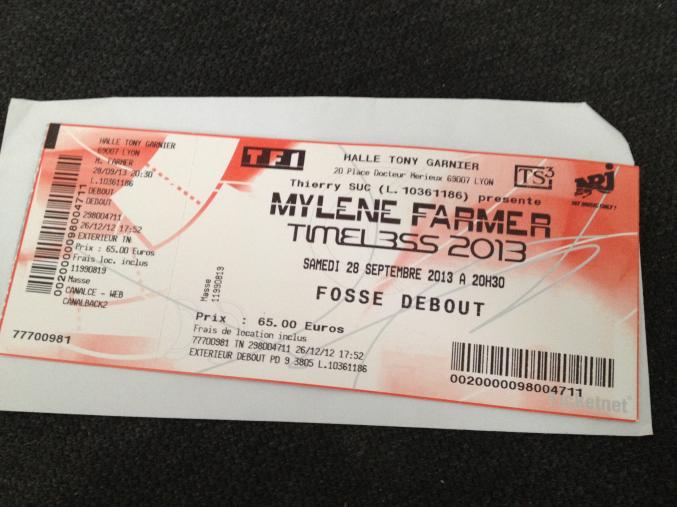 2 places mylene farmer sept 2013 lyon