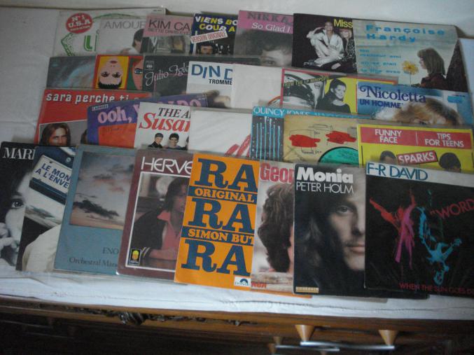 45T lot de 29 disques