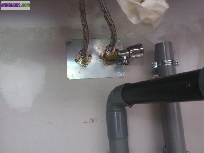 Sur FECAMP – LE HAVRE évier en inox