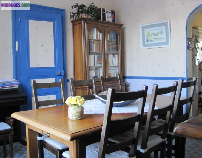 Belle maison ancienne 7 pièces à Saint-Michel 02830