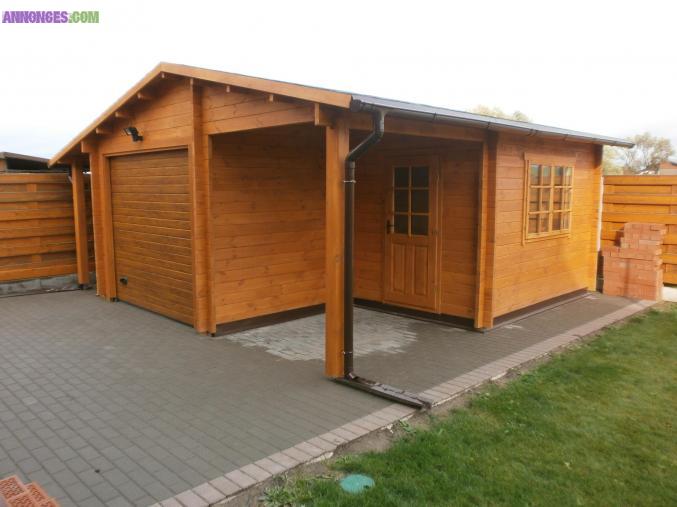 Garage en bois
