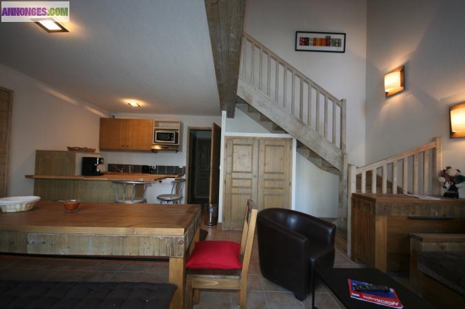 Duplex 8-10 p. dans CHALET: LA PLAGNE Les Coches