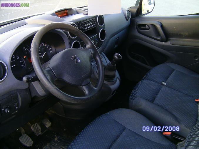 PEUGEOT PARTNER 120 L1. 1L6 HDI 90CH .PACK CD CLIM.