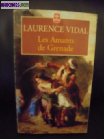 Livre "Les amants de Grenade" de Laurence Vidal