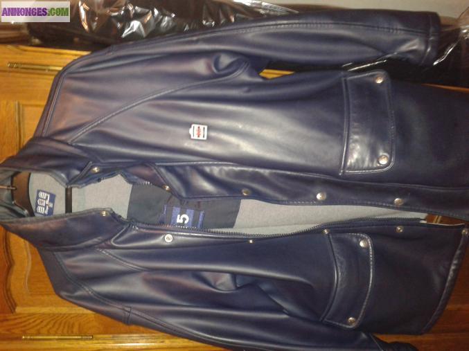 Blouson serge blanco