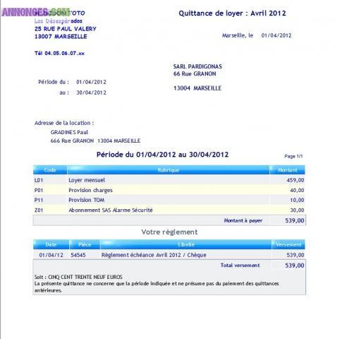 Logiciel gratuit de gestion de loyer