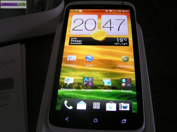 Htc one x 32 go - blanc - etat neuf
