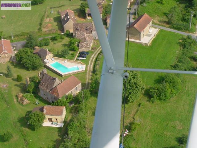 Gite avec piscine à louer en Périgord