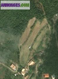 Splendide terrain plein sud avec vue sur mer 40km