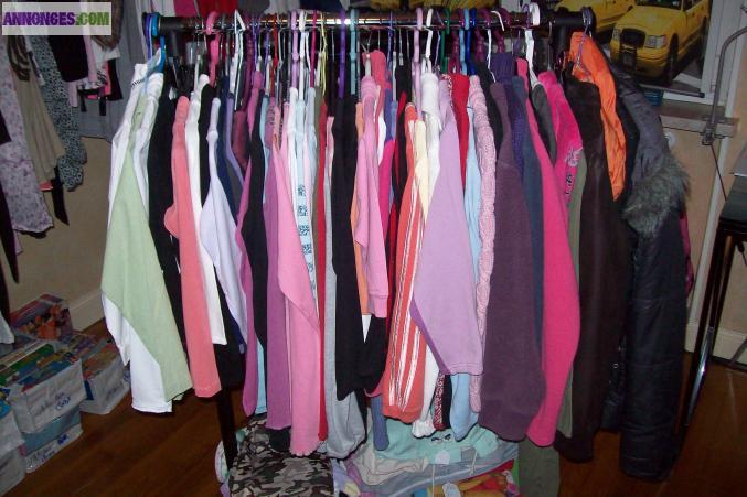 Vetements , meubles,jouets peluches sport etc