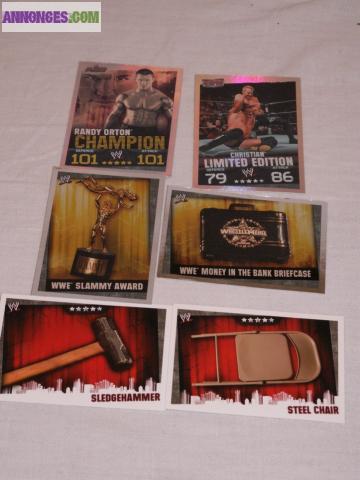 Carte de catch slam atax