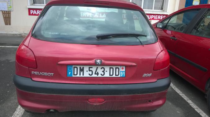 Peugeot 206, 2003 (60 ch, 1.1L)