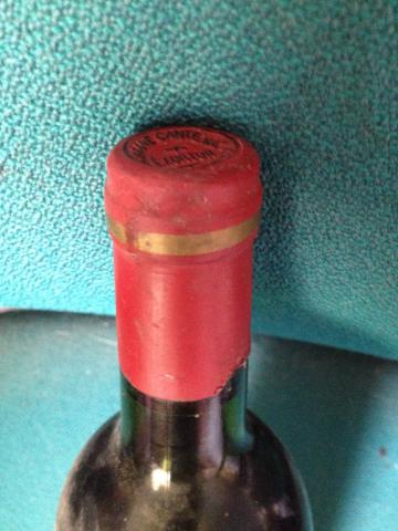 Bouteille de vin Margaux