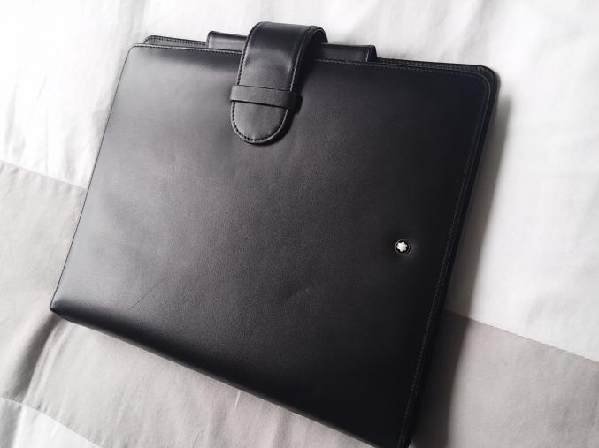 Montblanc Agenda + Stylo Montblanc Platinium