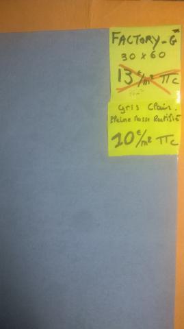 SPECIAL PROMO CERAME PLEINE MASSE à 10e/TTC