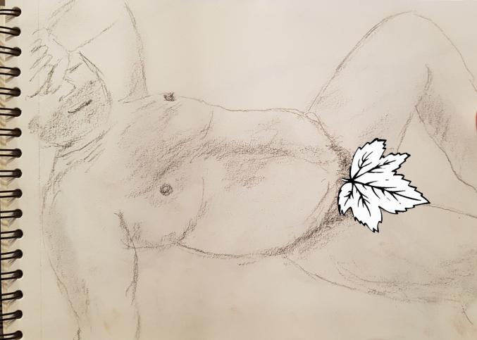 Modèle masculin pose...