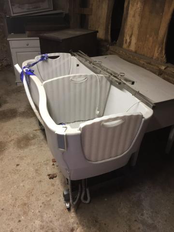 Baignoire professionnelle pour chien/chat