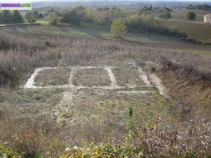 Cadours, Terrain Viabilisé, 3590 m²